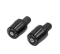 sourcing map Pair Motorcycle Handlebar End Plugs Caps 0.71" 18mm Bike Black