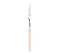 sourcing map Palette Knife 16mm Knife Width Big Pointed Head Solid Wood Handle Stainless Steel Painting Mixing Scraper Pallet Knife Spatula for Oil Acrylic Painting