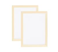 sourcing map Paper Making Screen Wooden Paper Making 13.4 x 9.8 Inch Papermaking Frame Kit for DIY Paper Craft Making Cards, Bookmarks, 2 Packs