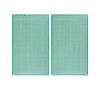 sourcing map PCB Board Single Sided Printed Circuit Prototyping Boards Plated Through Holes for DIY Soldering Electronic Projects, 180mmx300mm, Pack of 2