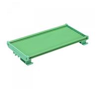 sourcing map PCB DIN Rail Mount Carrier, Circuit Board Mounting Holder 100x240mm Green