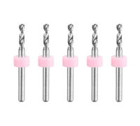 sourcing map PCB Drill Bits 2.7mm Tungsten Carbide Rotary Tool Jewelry CNC Engraving Print Circuit Board Micro Drill Bits 1/8 Inch Shank 5 Pcs