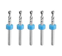 sourcing map PCB Drill Bits 2.95mm Tungsten Carbide Rotary Tool Jewelry CNC Engraving Print Circuit Board Micro Drill Bits 1/8 Inch Shank 5 Pcs