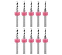 sourcing map PCB Drill Bits 2mm Tungsten Carbide Rotary Tool Jewelry CNC Engraving Print Circuit Board Micro Drill Bits 1/8 Inch Shank 10 Pcs