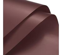 sourcing map Pearlescent Film Flower Wrapping Paper 22.8x22.8 Inch Waterproof for DIY Crafts, Gift/Gift Box Packaging Chocolate Color Pack of 20