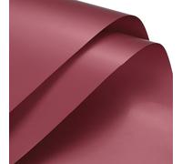 sourcing map Pearlescent Film Flower Wrapping Paper 22.8x22.8 Inch Waterproof for DIY Crafts, Gift/Gift Box Packaging Cherry Red Pack of 10