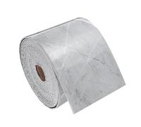 sourcing map Peel and Stick Waterproof Wall Border, 4" x 197" Gray Marble Grain Removable Wallpaper Border Sticker Trim Wall Edging Lines for Wall Corner Table Furniture Mirror Frame