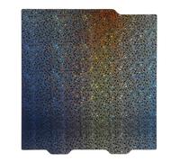 sourcing map PEI and PEY Build Plate 184x184mm, PEI and PEY Gold and PEY Starry Sky Sheet Spring Steel Build Plate for Bambu Lab P1P/P1S /X1/X1C/A1 3D Printer