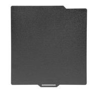 sourcing map PEI Build Plate 257x257mm, Double Side Black Textured PEI Sheet Spring Steel Build Plate for Bambu Lab P1P/P1S /X1/X1C/A1 3D Printer