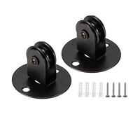sourcing map Pendant Lamp Pulley Hanging Light Chandelier Pulley Lifting Replacement Ceiling Lights Fixtures with Screws, Pack of 2