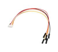 sourcing map PH 2.0mm Female to 2.54mm Female Connector Adapter 5 Pins Tiny Micro Electrical Connectors with 21cm Wire Cables for Electrical Appliances Pack of 10