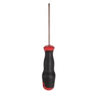 sourcing map PH0 Phillips Screwdriver Tool #0 6.3" Magnetic Screwdrivers 3.35" Heat-Treated S2 Alloy Steel with Ergonomic Handle for DIY Repairing, Red Brown