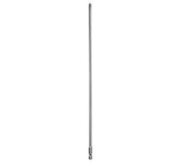Sourcing Map Phillips Screwdriver Bit PH2 1/4" Hex Shank 300mm Long Magnetic S2 Steel Industrial Grade Screw Driver Bit