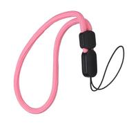 sourcing map Phone Lanyard, 8.3" Nylon Lanyards Hand Wrist Strap Adjustable Wrist Straps Lanyard Phone Charm for Bottle Wallet Women and Men, Pink