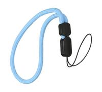 sourcing map Phone Lanyard, 8.3" Nylon Lanyards Hand Wrist Strap Adjustable Wrist Straps Lanyard Phone Charm for Bottle Wallet Women and Men, Light Blue