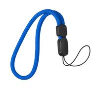 sourcing map Phone Lanyard, 8.3" Nylon Lanyards Hand Wrist Strap Adjustable Wrist Straps Lanyard Phone Charm for Bottle Wallet Women and Men, Blue