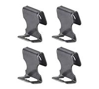 sourcing map Photo Frames Hanger Hooks, 0.5mm Thick S-Shaped Metal Wall Mount Album Picture Hanging Clips, 50 Pcs
