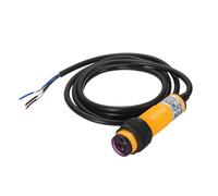sourcing map Photoelectric Sensor, M18 30CM 6-36VDC Diffuse Photoelectric Switch Sensor, Adjustable Optical NPN NO Three-Line Proximity Switch for Industrial Use