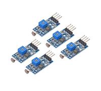 sourcing map Photosensitive Sensor Module Digital Light Intensity Detection 4pins DC 3.3-5V for UNO 5pcs