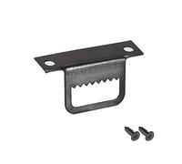 sourcing map Picture Hangers, 1 1/4 Inch L Shape Double Hole with Screws for Frame Hanging, 20 Pcs