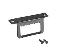 sourcing map Picture Hangers, 1 3/5 Inch L Shape Double Hole with Screws for Frame Hanging, 20 Pcs