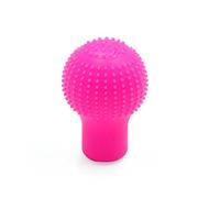 sourcing map Pink Soft Silicone Car Manual Gear Shift Lever Knob Dust Cover