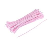 sourcing map Pipe Cleaners Chenille Stems 30cm/12 Inch for DIY Art Creative Crafts Decorations, Light Pink Pack of 100
