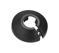 sourcing map Pipe Cover Decoration, 16mm PP Plastic Escutcheon Water Pipe Drain Line Cover Black 10pcs