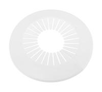 sourcing map Pipe Cover Decoration, 2pcs 50mm-78mm PP Plastic Escutcheon Collar Water Pipe Drain Line Cover, White