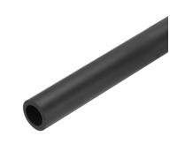 sourcing map Pipe Insulation Foam Tube 18mm ID x 30mm OD 1.85m Foam Tubing Heat Insulated Pipe for AC Unit Handle Grip Water Pipe Freeze Protection - 1-3/16" x 11/16"/Black