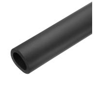 sourcing map Pipe Insulation Foam Tube 40mm ID x 54mm OD 0.45m Foam Tubing Heat Insulated Pipe for AC Unit Handle Grip Water Pipe Freeze Protection - 2-1/8" x 1-9/16"/Black
