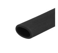 sourcing map Pipe Insulation Tube Foam Tubing for Handle Grip Support 35mm ID 45mm OD 295mm Length Heat Preservation Black
