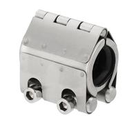 sourcing map Pipe Repair Clamp 1-1/9" OD 26mm-29mm 304 Stainless Steel Leak Sealer Emergency Pipe Repair for Plastic Metal Tubing Water Gas Oil Lines, Silver