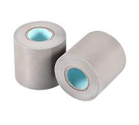 sourcing map Pipe Wrap Tapes Non-Adhesive 6cmx13m Protective Waterproof Tube Protector for Air Conditioner HVAC Pipes, PVC Grey Pack of 2