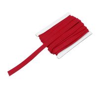 sourcing map Piping Cord Trim 6 Yards 1/2 Inch Piping Tape for Sewing DIY Crafting Fabric Edge Trim Dark Red