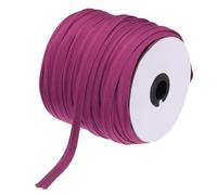 sourcing map Piping Cord Trim 65 Yards 1/2 Inch Piping Tape for Sewing DIY Crafting Fabric Edge Trim Fuchsia