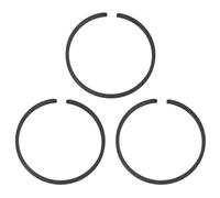 sourcing map Piston Ring 31mm x 1.5mm Standard Metal Engine Piston Ring for Chainsaw Replacement Parts, Black