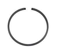 sourcing map Piston Ring 33mm x 1.2mm Standard Metal Engine Piston Ring for Chainsaw Replacement Parts, Black