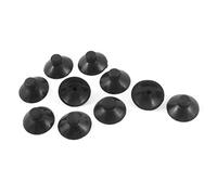 sourcing map Plastic Aquarium 2cm Diameter Suction Cup Sucker 10 Pcs Black