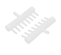 sourcing map Plastic Aquarium 8-Way Air Flow Pump Tubing Splitter Control Valve 2pcs White