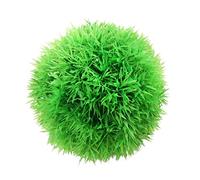 sourcing map Plastic Aquarium Moss Ball Plant/Grass, 4 7/10-inch, Green