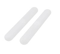 sourcing map Plastic Home Travel Toothbrush Toothpaste Storage Holder Container Case Box 2pcs White