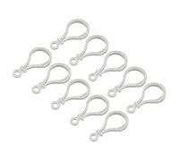 sourcing map Plastic Lobster Clasps, 48mm Colorful Claw Snap Clip Hooks for Lanyard, Keychains, DIY Crafting, Grey, 24Pcs