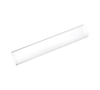 sourcing map Plastic Pipe Rigid Polycarbonate Round Tube Clear 2 1/4"(57mm) ID 2 1/2"(63mm) OD 14"(350mm) High Impact for Lighting, Models, Water Plumbing