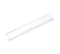 sourcing map Plastic Pipe Rigid Polycarbonate Round Tube Clear 2 1/4"(57mm) ID 2 1/2"(63mm) OD 17"(425mm) High Impact for Lighting, Models, Water Plumbing