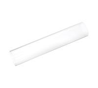 sourcing map Plastic Pipe Rigid Polycarbonate Round Tube Clear 2 5/8"(66mm) ID 2 3/4"(70mm) OD 14"(350mm) High Impact for Lighting, Models, Water Plumbing