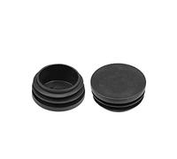 sourcing map Plastic Plug End Caps 38mm Round Furniture Table Chair Legs, 16mm Height 4Pcs