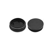sourcing map Plastic Plug End Caps 50mm Round Furniture Table Chair Legs 4Pcs