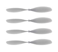 sourcing map Plastic Propeller, Propeller Props Blade Helicopter Kit 10" Fold Resistant for STEM Activities Powered Airplanes DIY Science(Silver, Pack of 4)