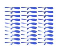 sourcing map Plastic Propeller, Propeller Props Blade Helicopter Kit 5" Fold Resistant for STEM Activities Powered Airplanes DIY Science(Blue, Pack of 30)